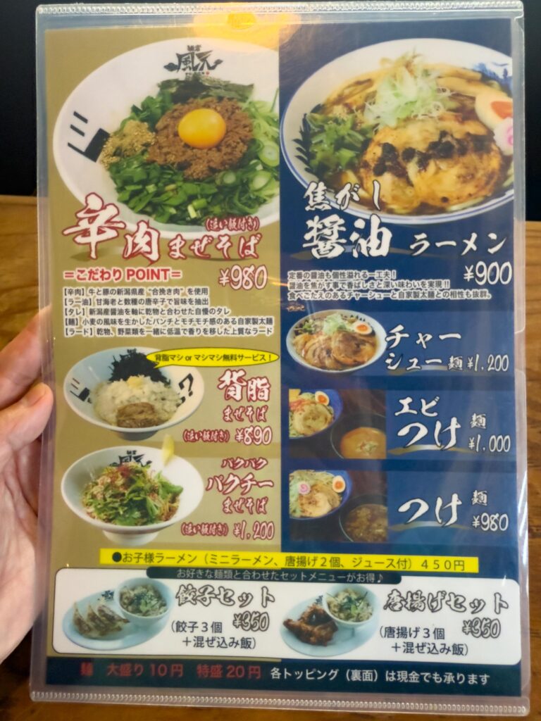 シャキシャキのパクチーが山盛りにのった個性派まぜそば「パクパクパクチー」。
